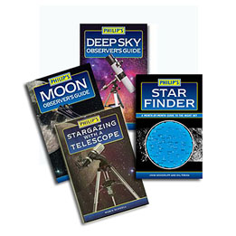 4 book set  astronomy library by Philips